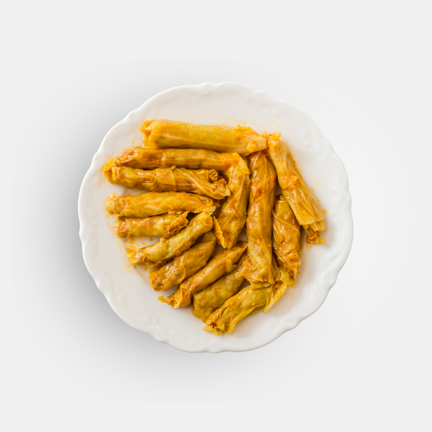 كرنب محشي جاهز للطبخ